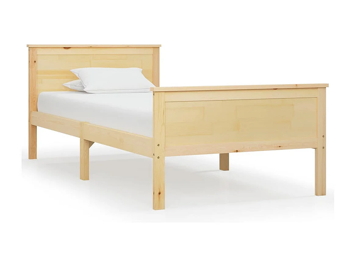 Massivholzbett Kiefer 90x200 cm