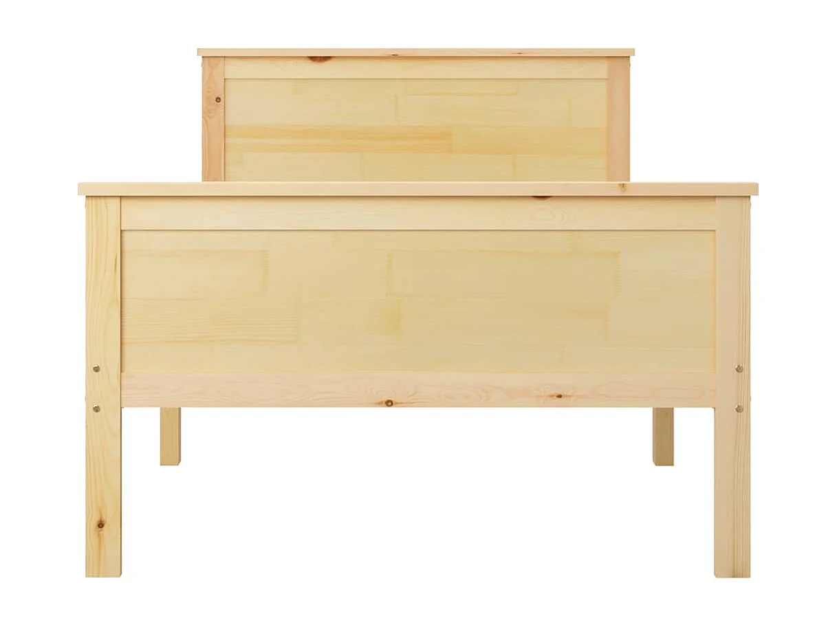 Massivholzbett Kiefer 90x200 cm