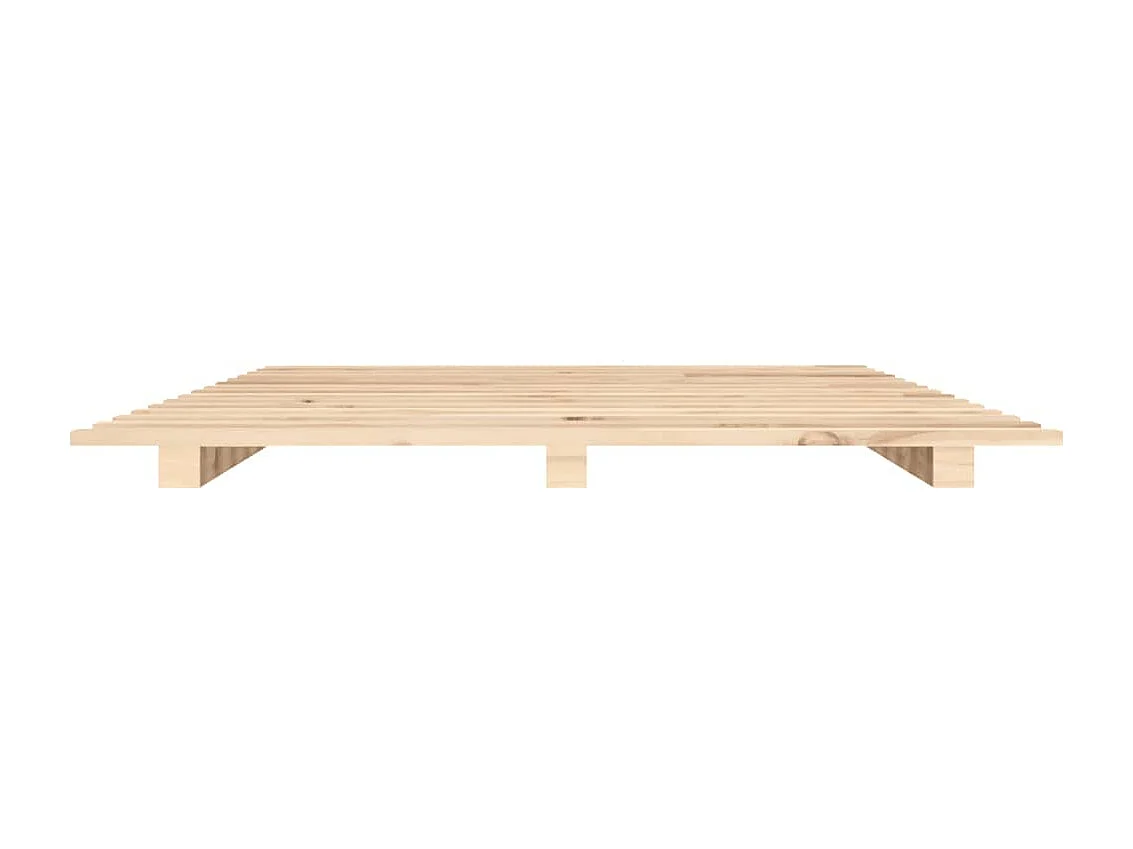 Bedframe massief grenenhout 135x190 cm