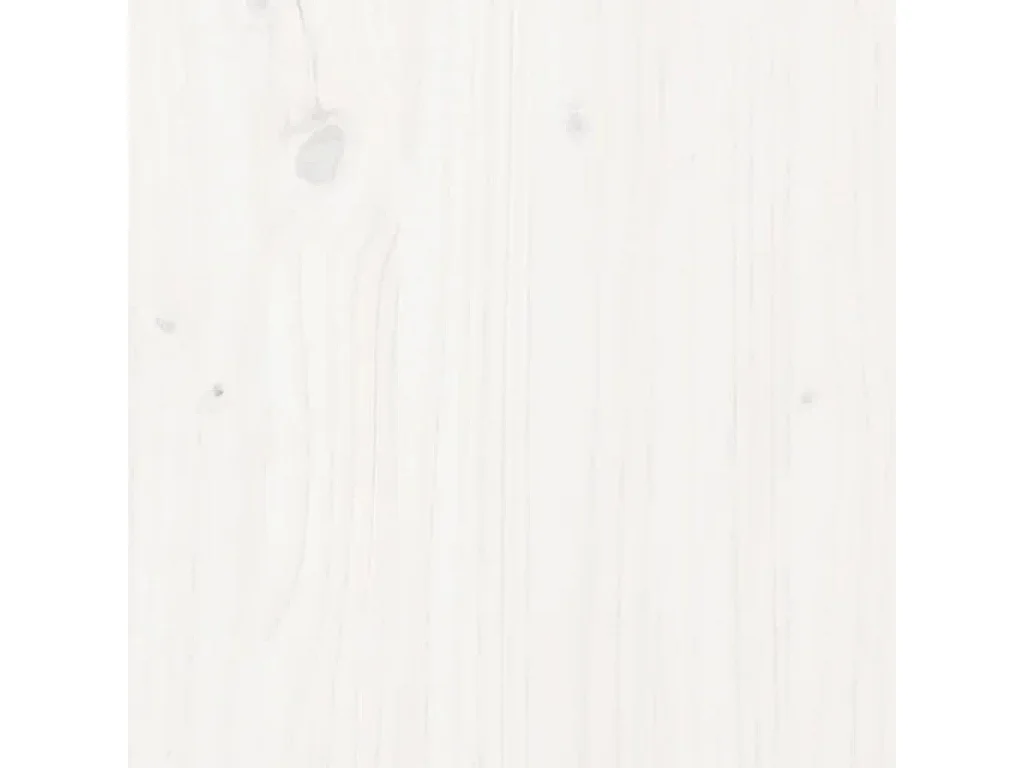 Giroletto Bianco in Legno Massello 120x190 cm Small Double