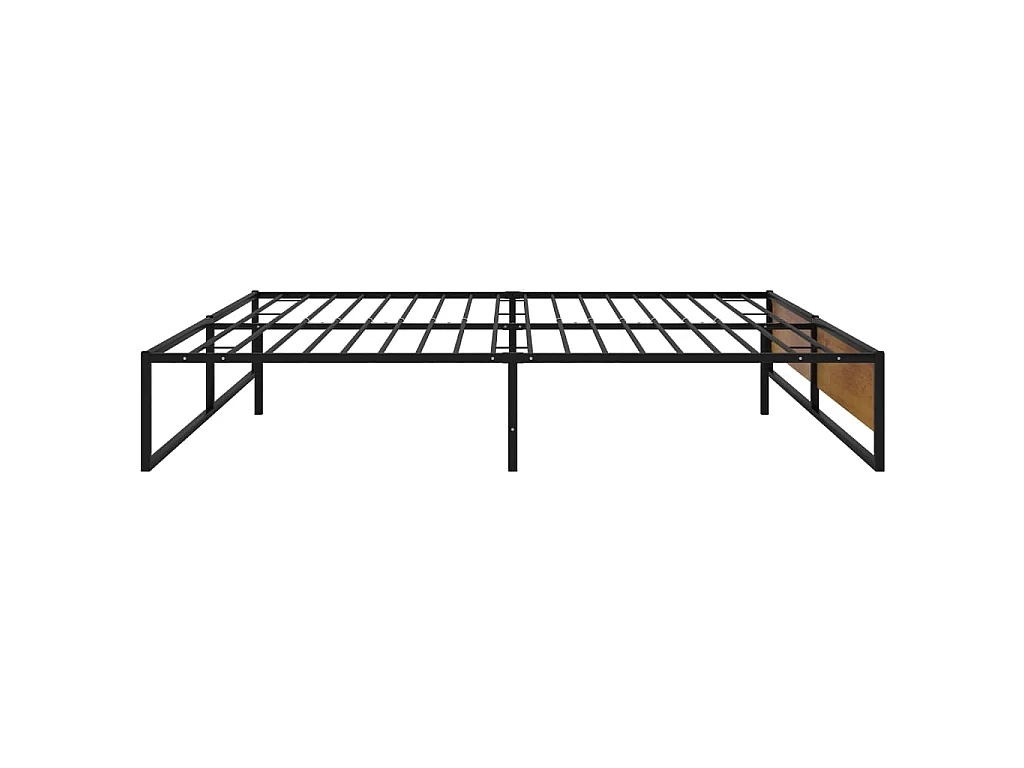Giroletto Nero in Metallo 180x200 cm