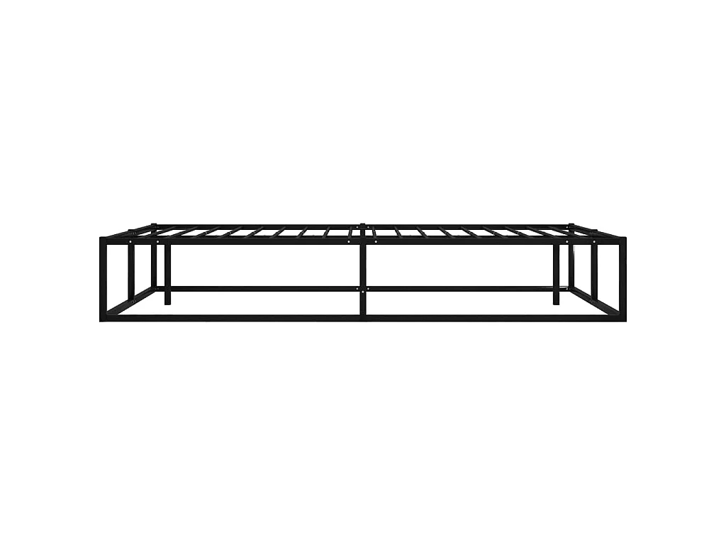 Estrutura de cama 120x200 cm metal preto