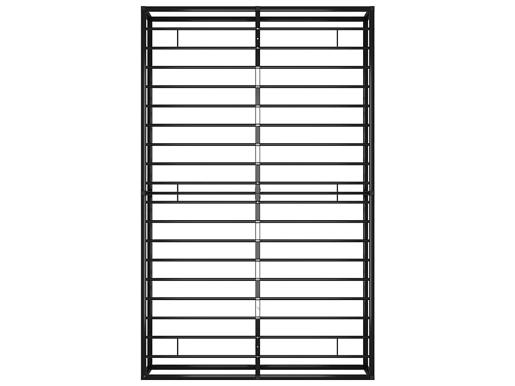 Estrutura de cama 120x200 cm metal preto