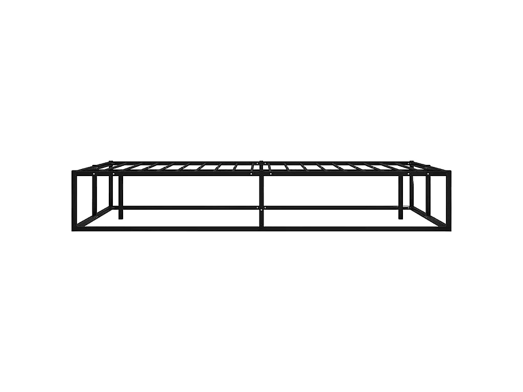 Bettgestell Schwarz Metall 120x200 cm