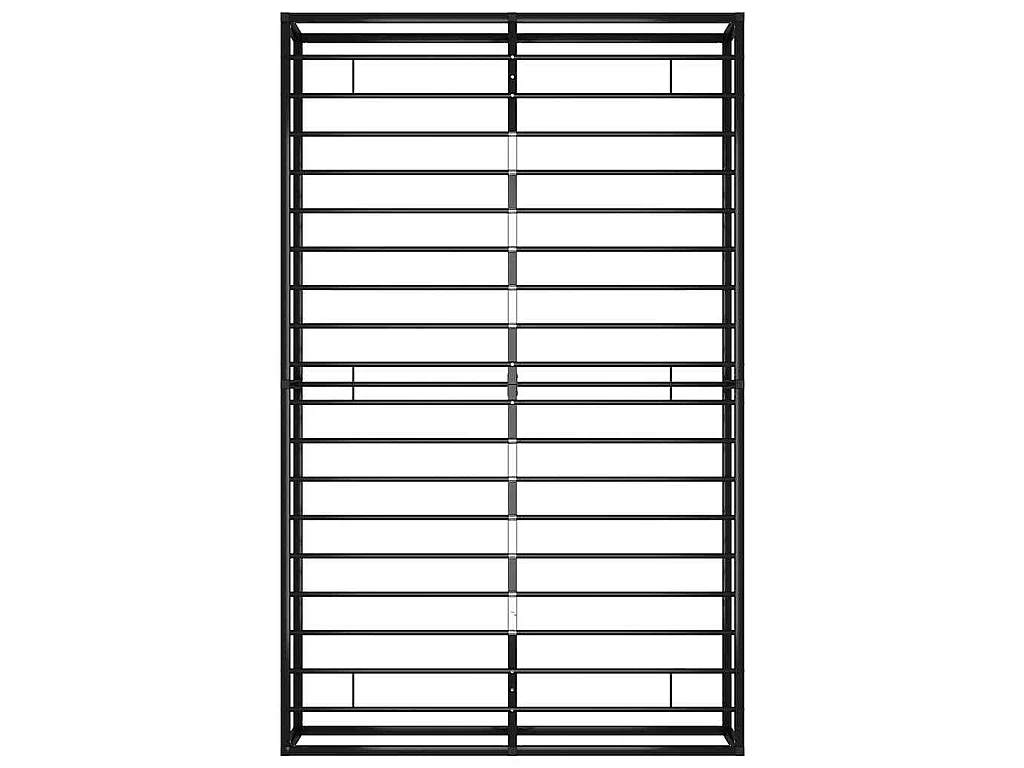 Bettgestell Schwarz Metall 120x200 cm