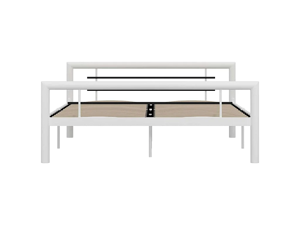 Giroletto Bianco e Nero in Metallo 160x200 cm