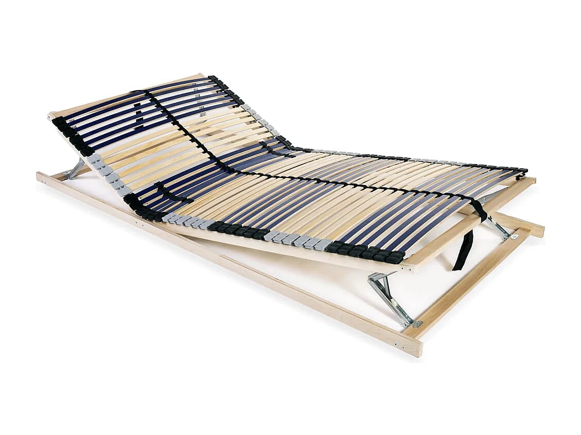 Estrado de ripas com 42 ripas 7 zonas 140x200 cm