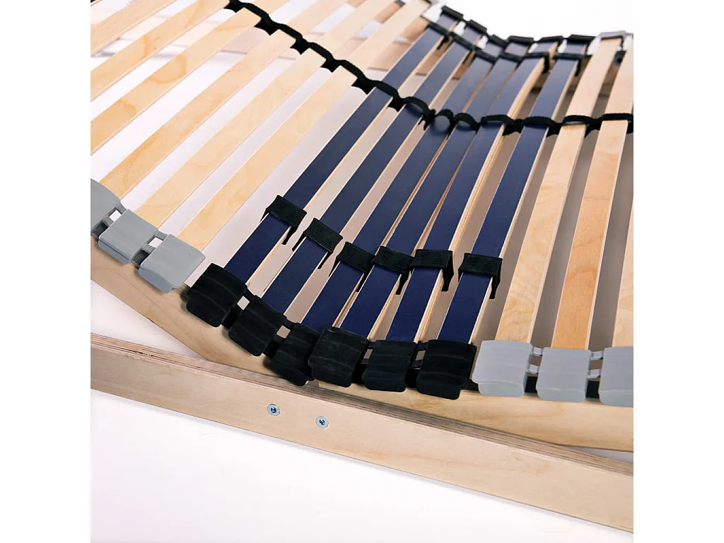 Estrado de ripas com 42 ripas 7 zonas 140x200 cm