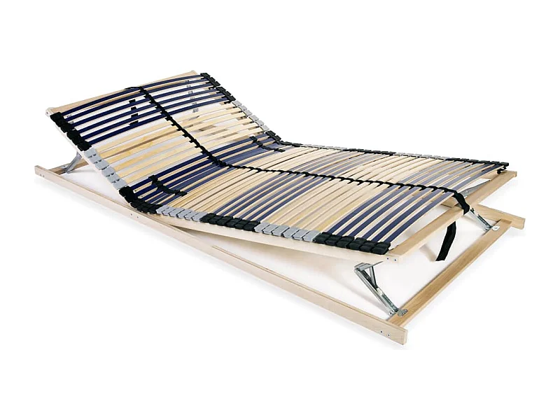 Rete a Doghe 7 Zone senza Materasso con 42 Doghe 140x200 cm