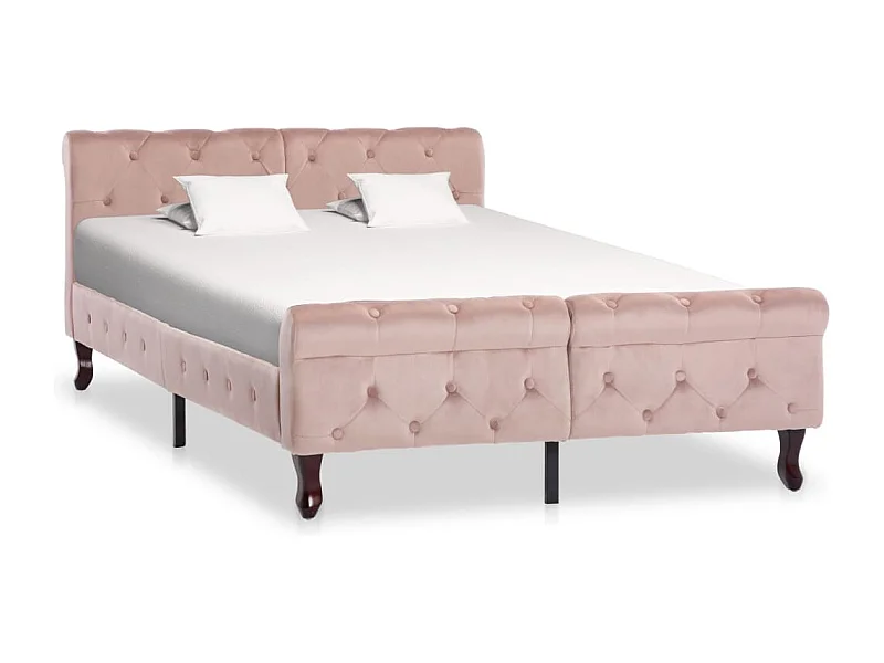 Giroletto Rosa in Velluto 120x200 cm