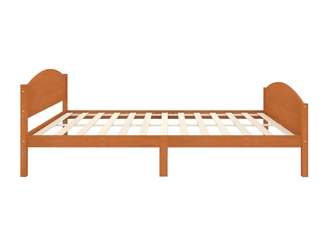 Massivholzbett Honigbraun Kiefer 160x200 cm