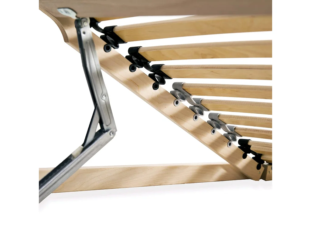 Estrado de ripas com 28 ripas 7 zonas 140x200 cm