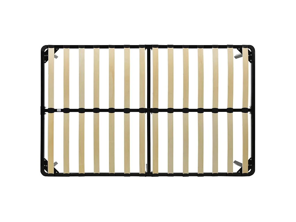 Bedframe metaal zwart 180x200 cm