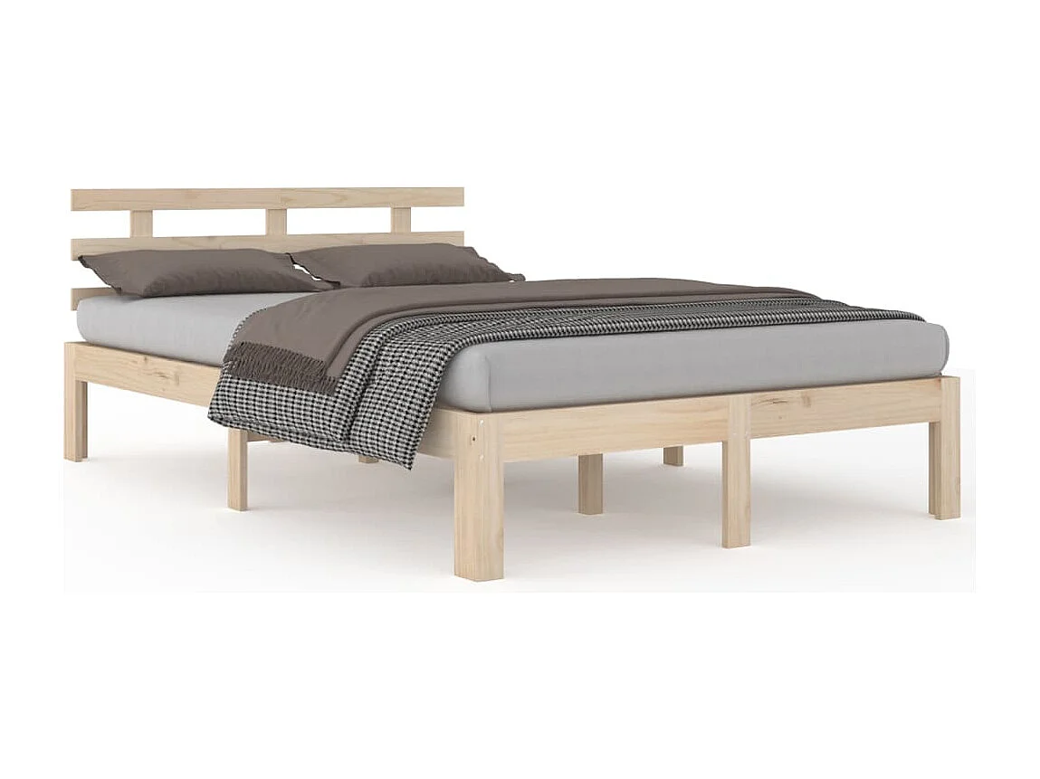 Cadre de lit sans matelas 140x190 cm