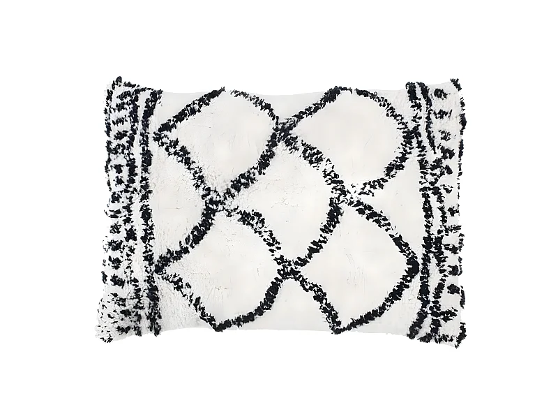 BERBERE LOSANGE - Coussin style berbère naturel 60x40