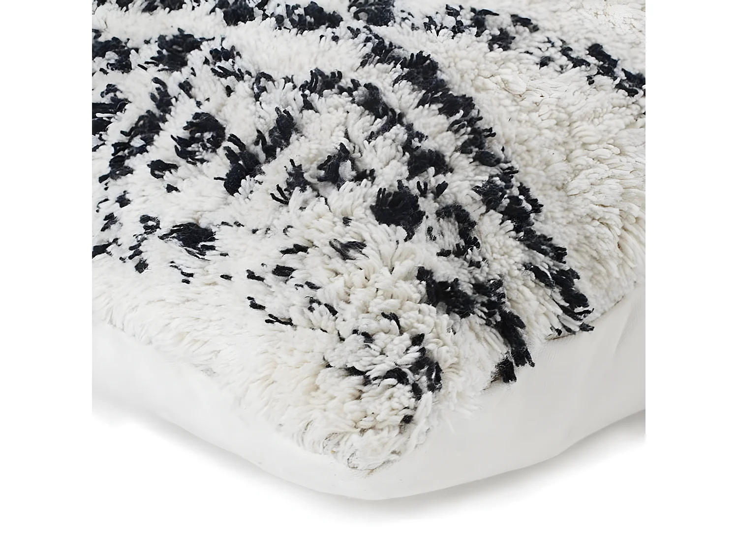 BERBERE LOSANGE - Coussin style berbère naturel 60x40