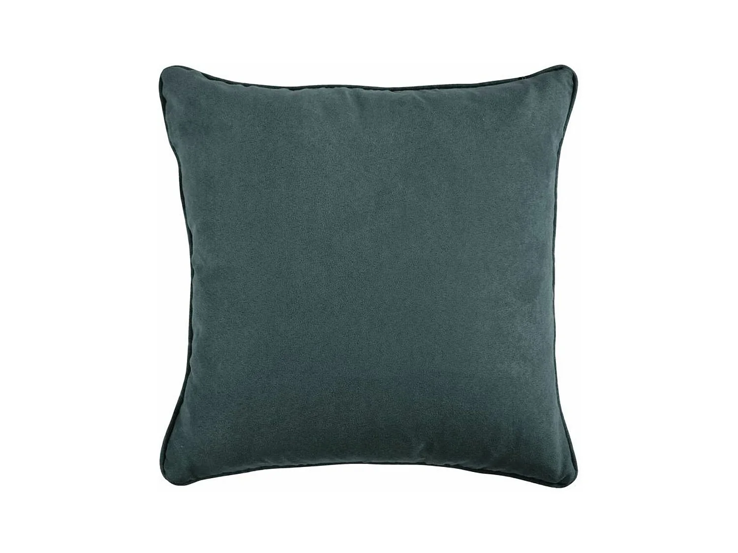 SUEDEN - Coussin en suédine gris carbone 40x40