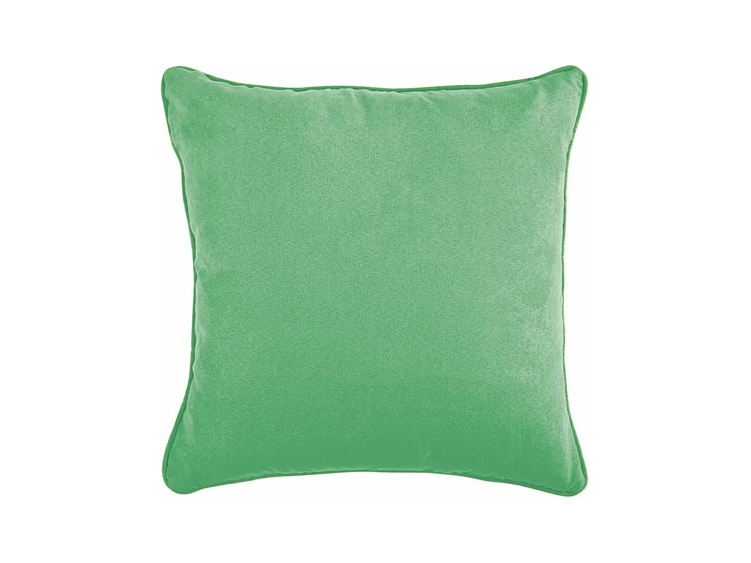 SUEDEN - Coussin en suédine vert clair 40x40