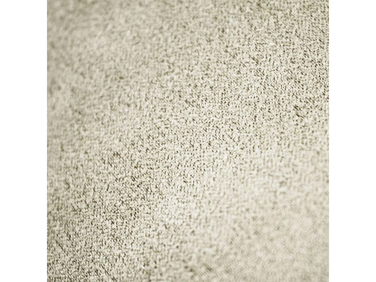 SUEDEN - Coussin en suédine beige clair 40x40