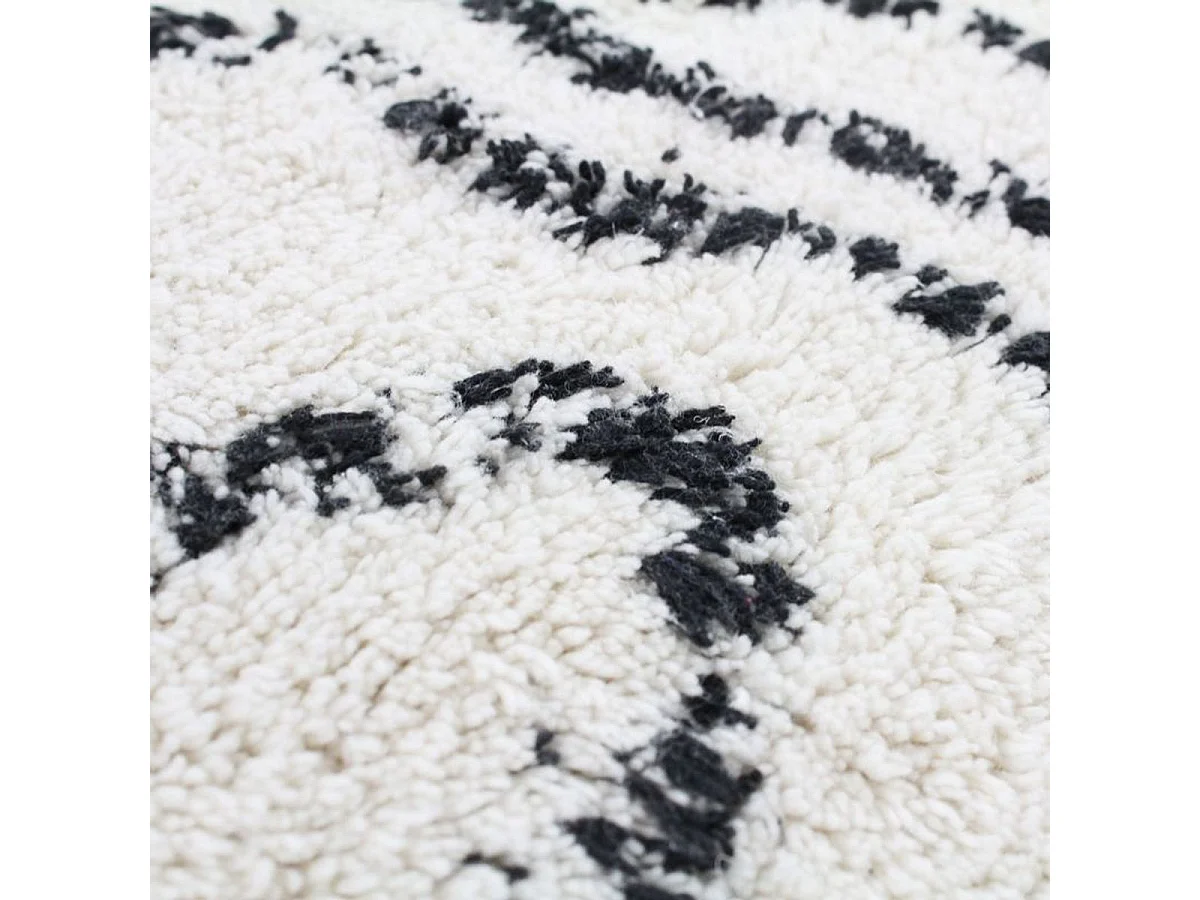 BERBERE BOX - Coussin esprit berbère naturel 60x40