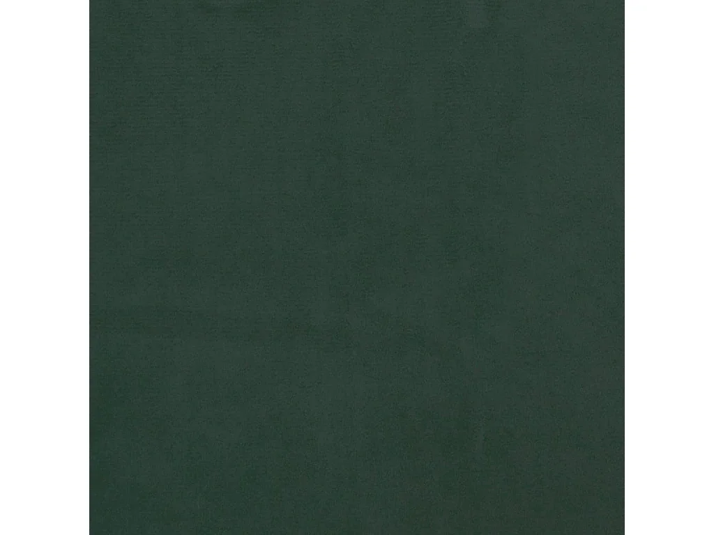 Giroletto senza Materasso Verde Scuro 120x200 cm in Velluto