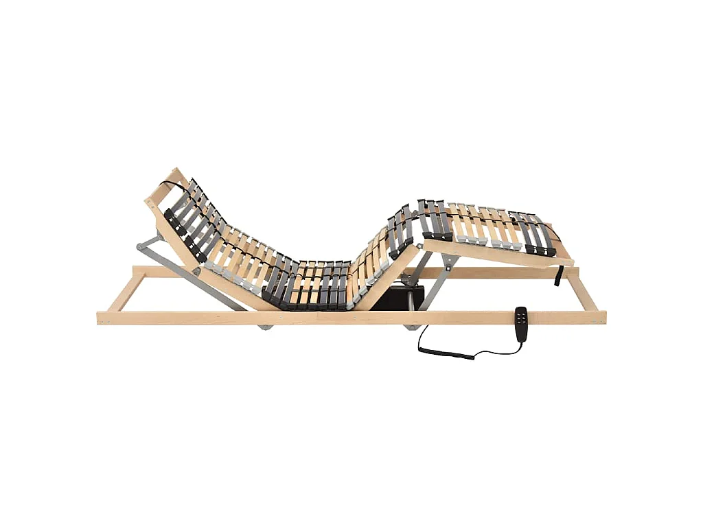 Lattenbodem met 42 latten 7 zones elektrisch 80x200 cm