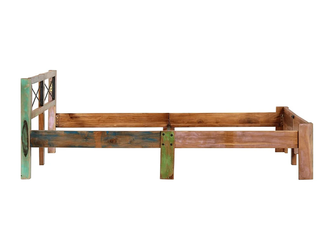 Massivholzbett Altholz 160x200 cm