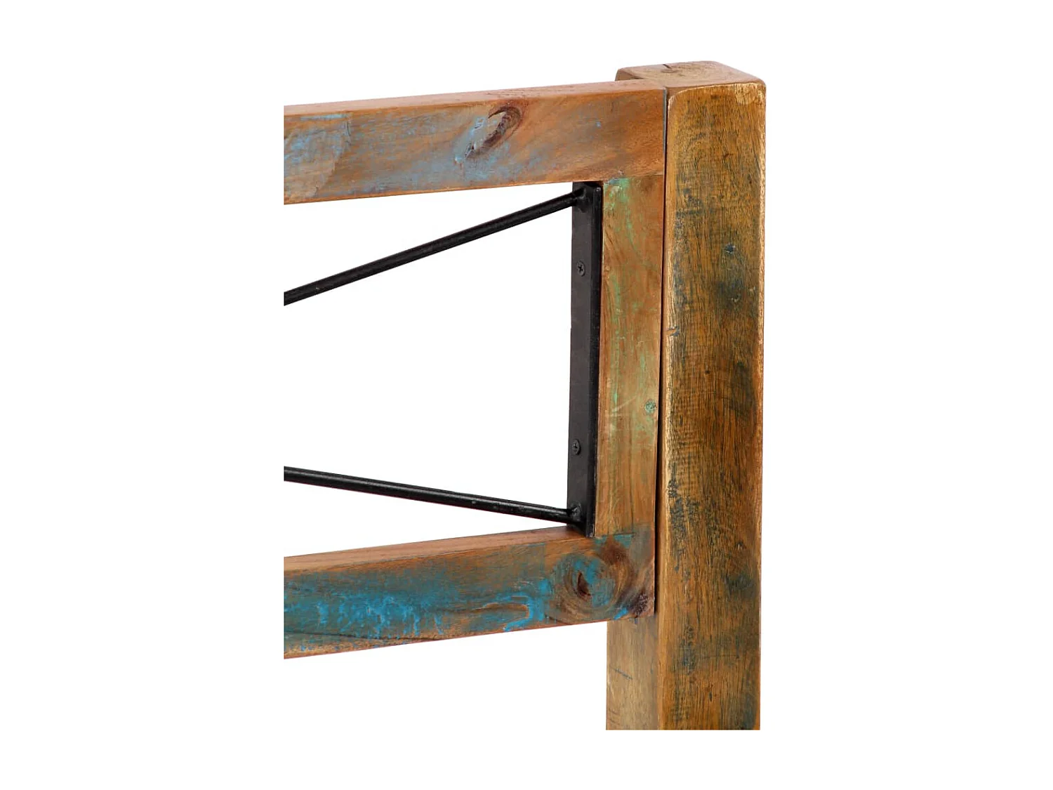 Massivholzbett Altholz 160x200 cm