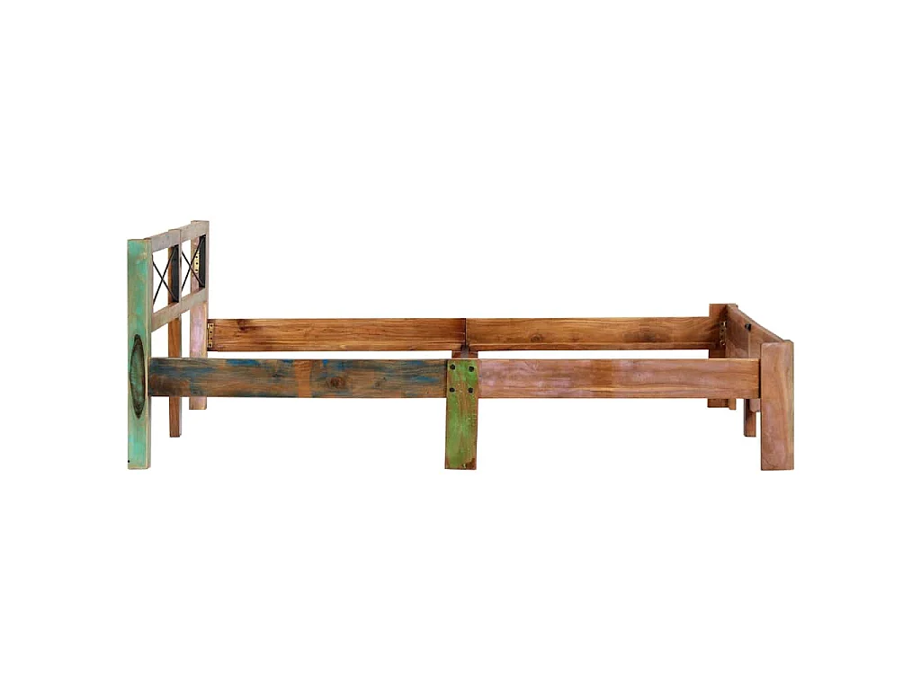 Massivholzbett Altholz 160x200 cm