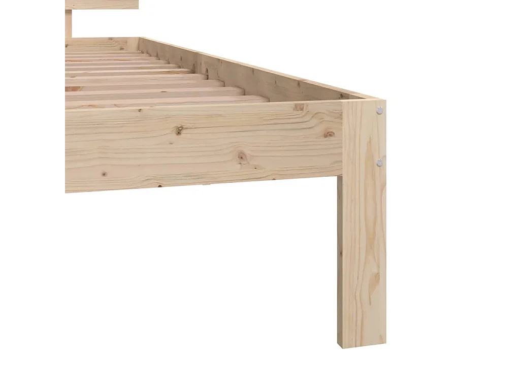 Cadre de lit sans matelas 75x190 cm