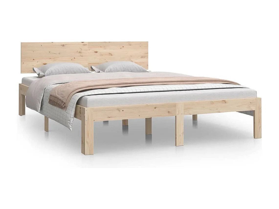 Giroletto in Legno Massello 135x190 cm Double