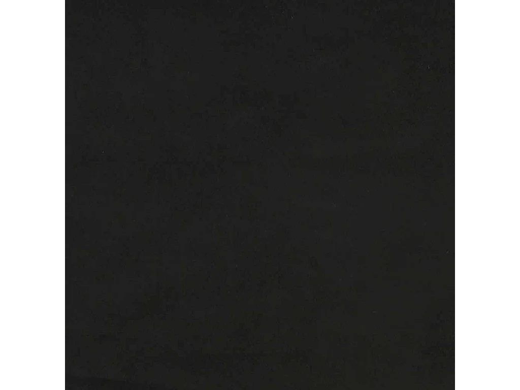 Estrutura de cama sem colchão 200x200 cm veludo preto