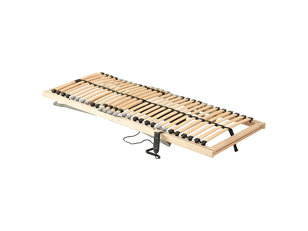 Estrado de ripas elétrico com 28 ripas 7 zonas 100x200 cm