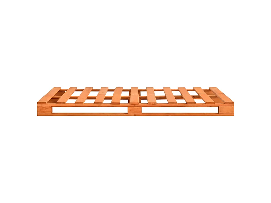 Cadre de lit de palette sans matelas 160x200cm bois massif