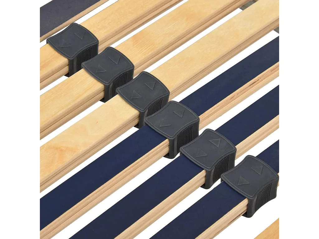 Cama somier eléctrico de láminas sin colchón 7 zonas 90x200 cm