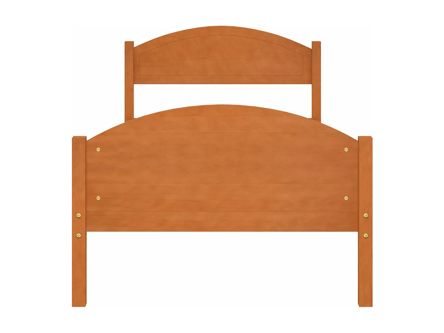 Giroletto senza Materaso Ambrato in Legno di Pino 100x200cm