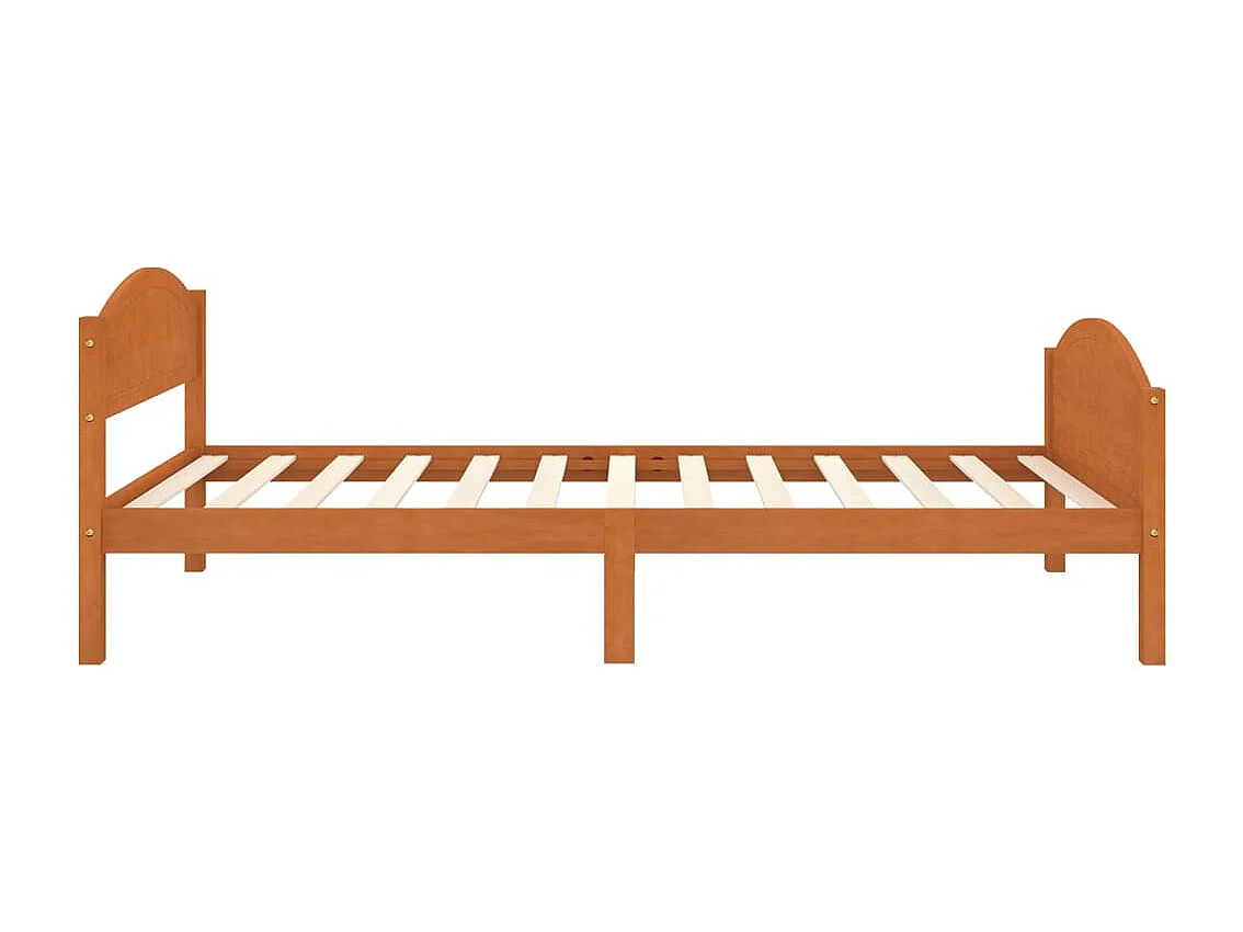 Giroletto senza Materaso Ambrato in Legno di Pino 100x200cm