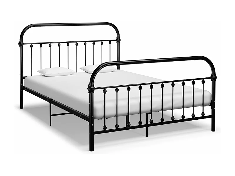 Giroletto Nero in Metallo 120x200 cm