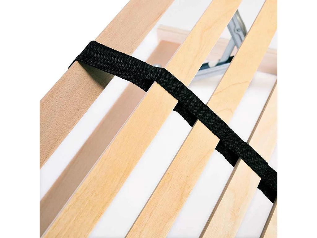 Estrado de ripas com 28 ripas 7 zonas 120x200 cm