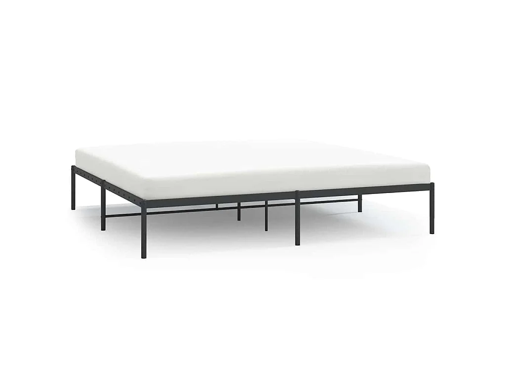 Giroletto in Metallo Nero 200x200 cm