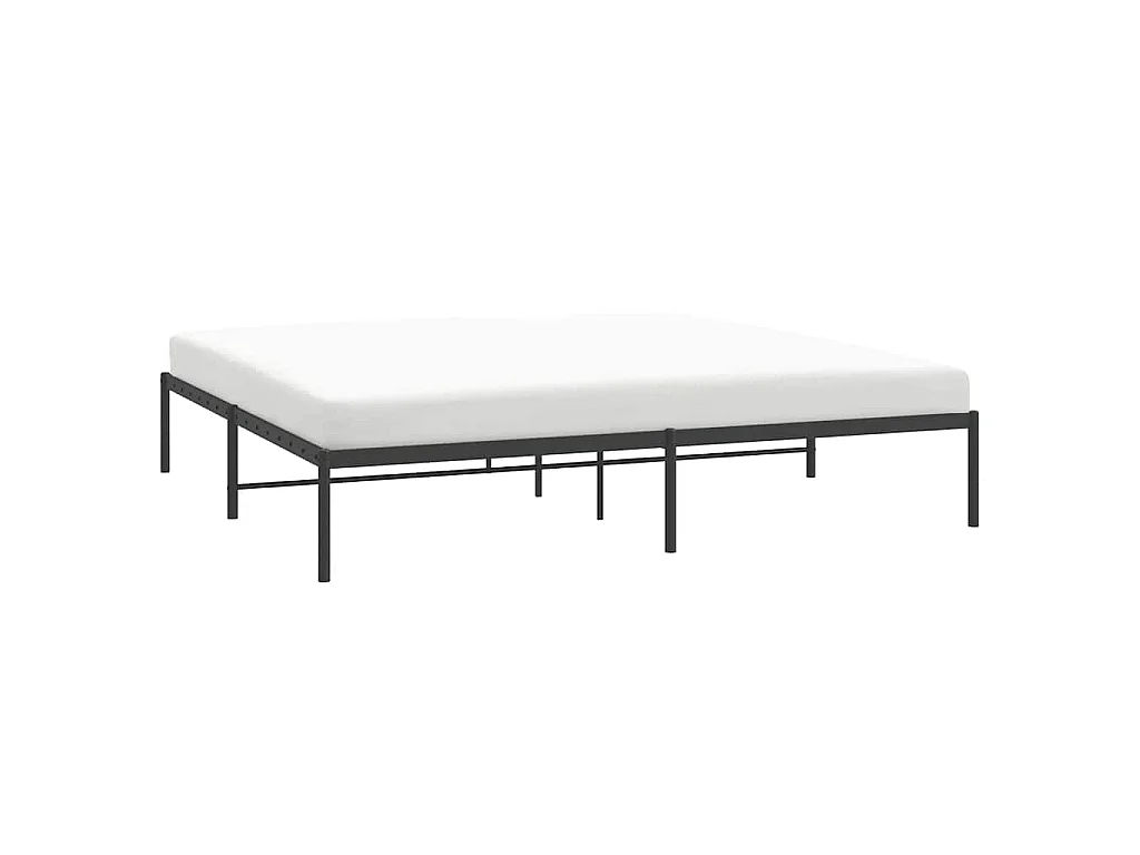 Giroletto in Metallo Nero 200x200 cm