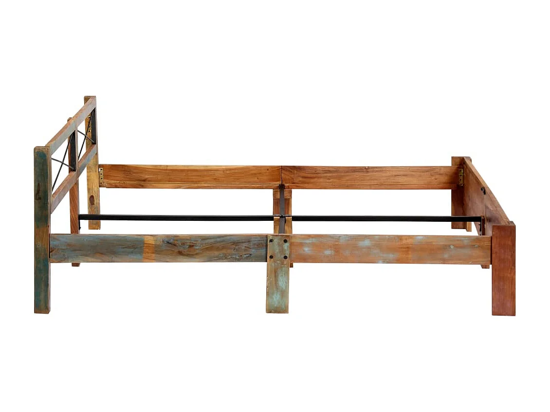 Massivholzbett Altholz 180x200 cm