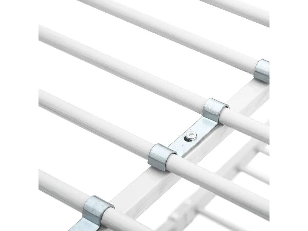 Estrutura de beliche 140x200/90x200 cm metal branco