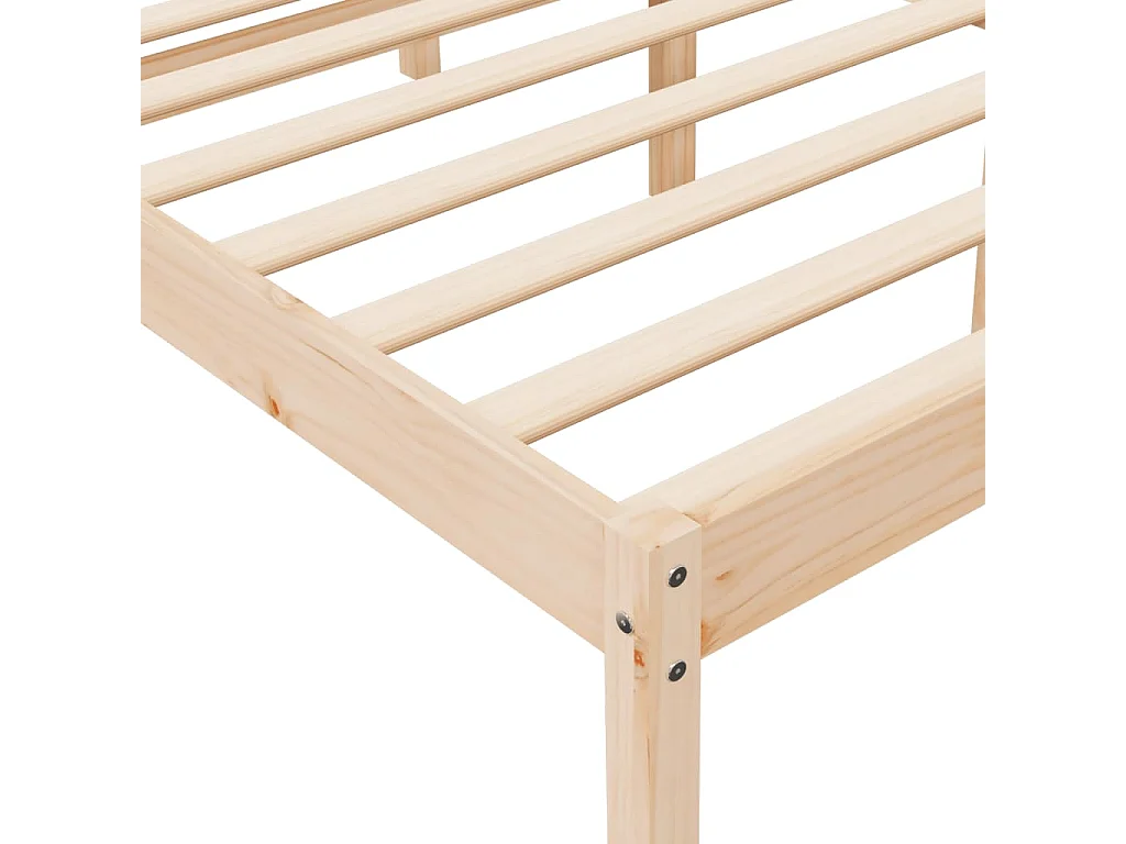 Lit pour personne âgée sans matelas 180x200 cm