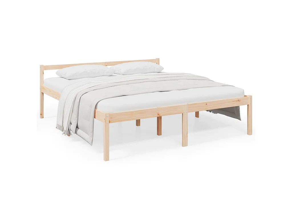 Lit pour personne âgée sans matelas 180x200 cm