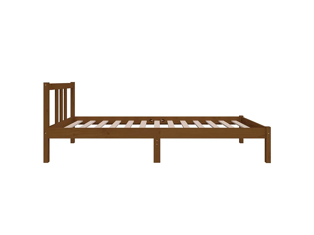 Giroletto senza Materaso Ambra in Legno Massello 75x190 cm