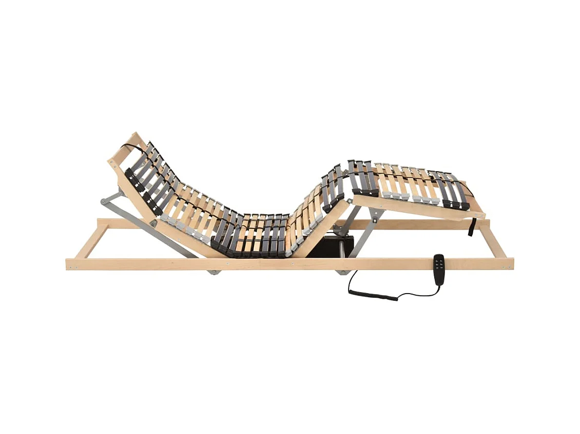 Lattenrost Elektrisch mit 42 Latten 7 Zonen 100x200 cm