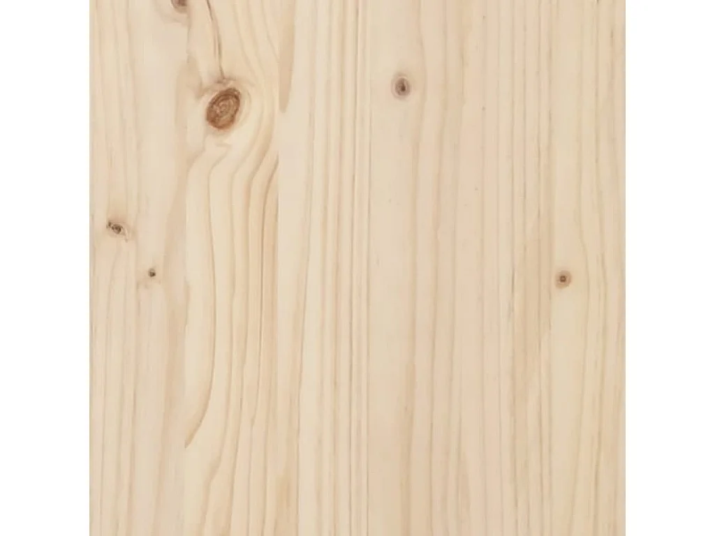 Cadre de lit sans matelas 160x200 cm bois massif de pin