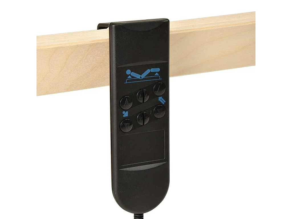 Estrado de ripas elétrico com 28 ripas 7 zonas 90x200 cm
