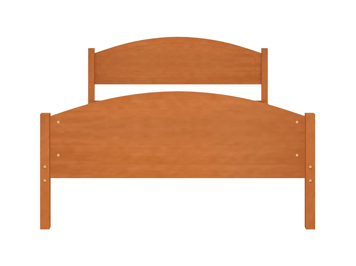 Massivholzbett Honigbraun Kiefer 120x200 cm